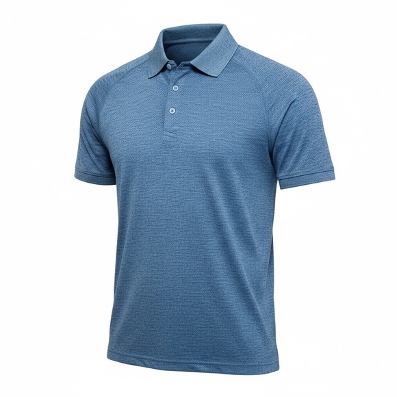 lululemon athletica Other - Lululemon Metal Vent Tech Polo 2.0 Blue Short Sleeve Size Small